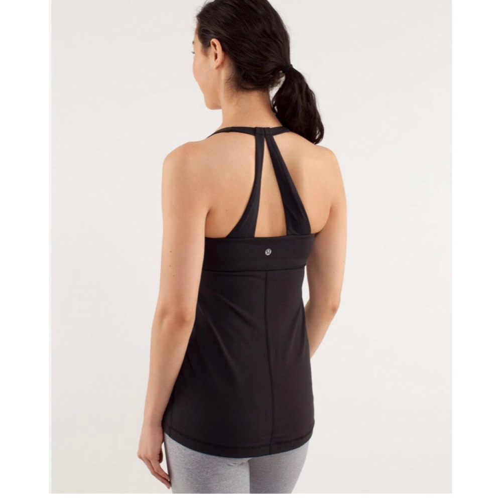 Lululemon Scoop Me Up Tank - BLACK